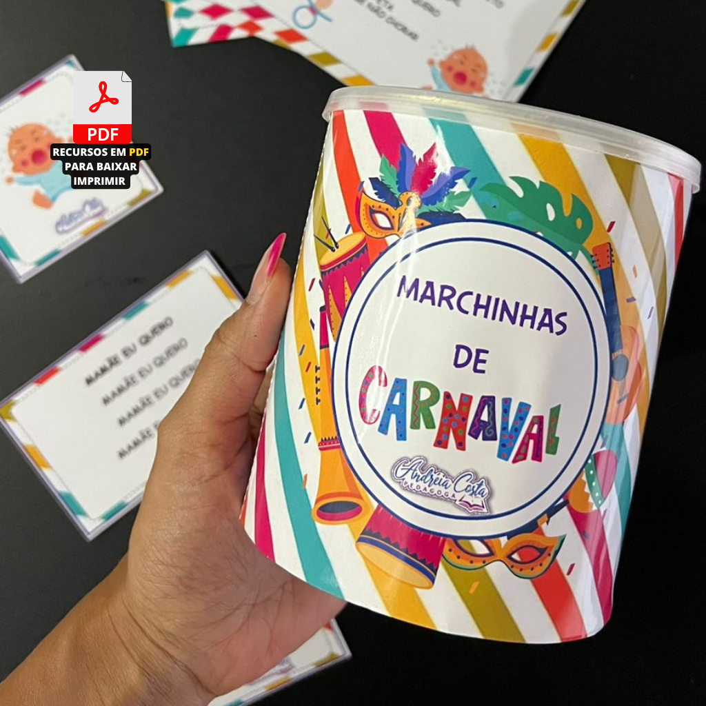 Marchinhas De Carnaval Recursos Pedagogicos Andr Ia Costa