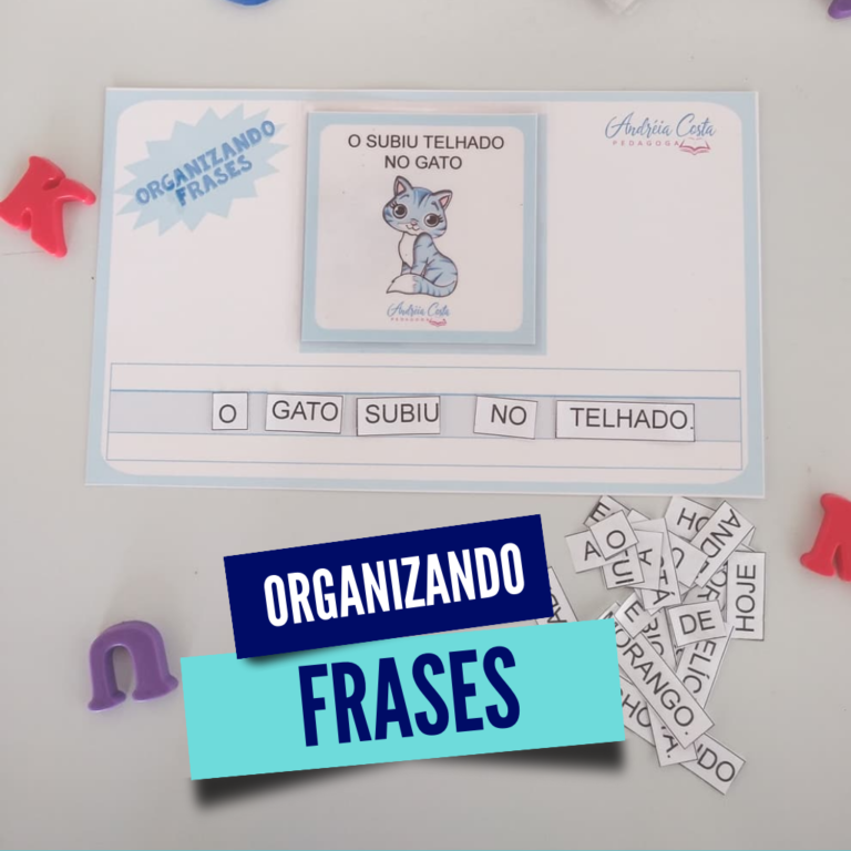 Organizando Frases Recursos Pedagogicos Andr Ia Costa