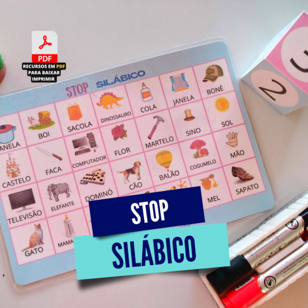 Stop Sil Bico Recursos Pedagogicos Andr Ia Costa