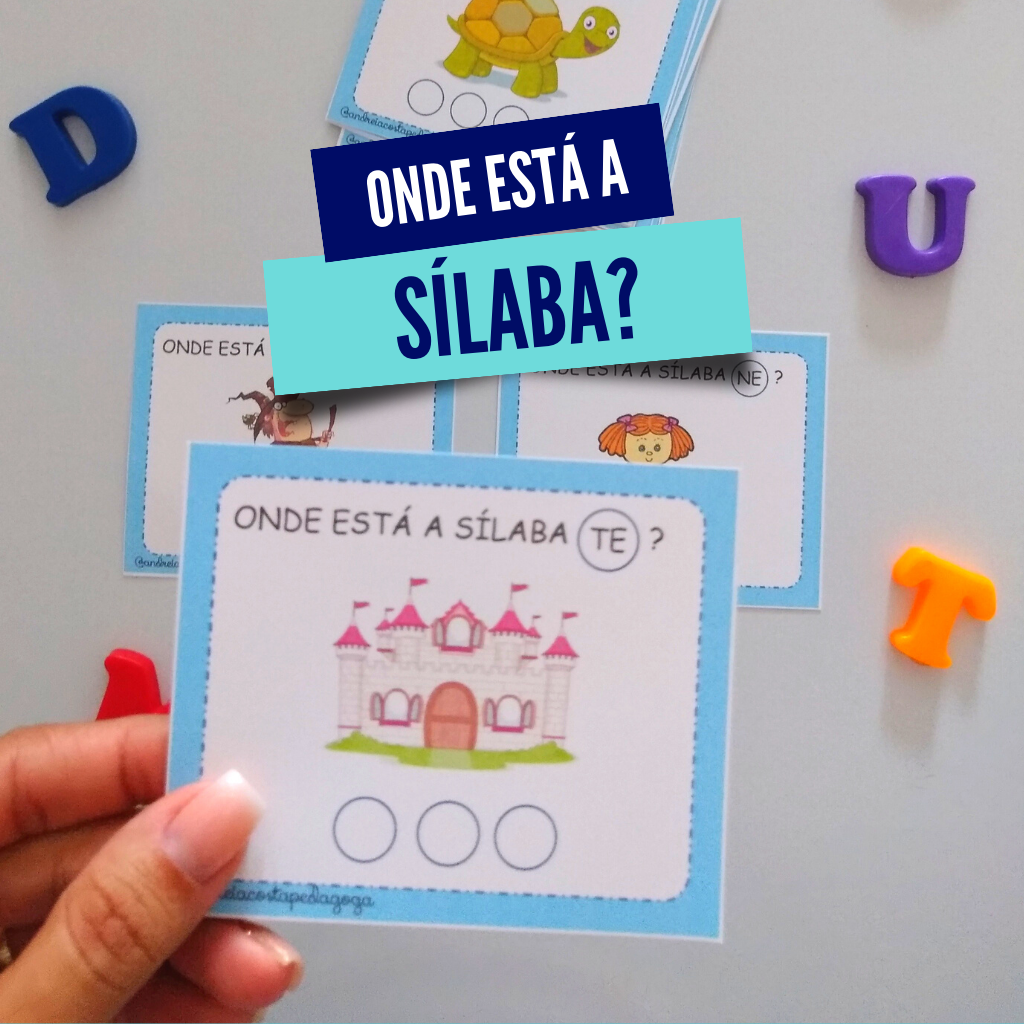 Kit silábico – Sílabas Complexas – Recursos Pedagogicos- Andréia Costa